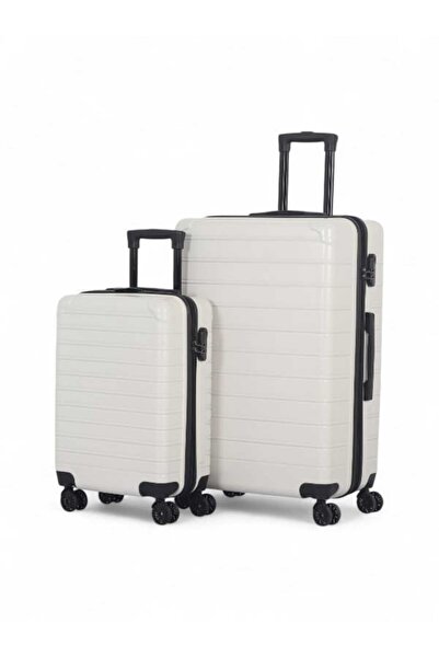 AVIATOR حقيبتين سفر صلبة | ماركة AVATOR | مصنوعه من ABS عالي الجوده- مقاس 28 انش - 20 انش-خفيفة الوزن