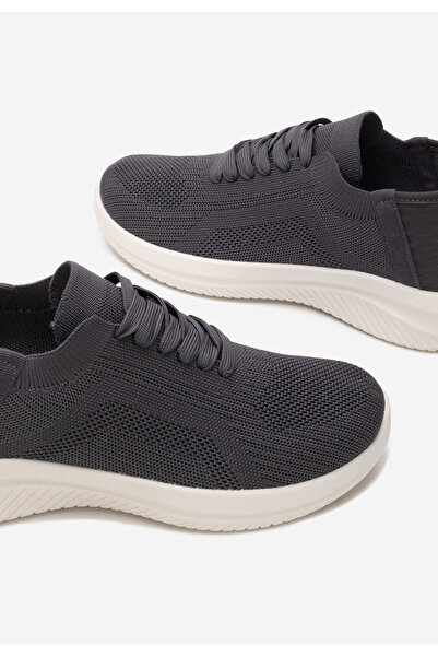 B T Shoes Šedé pánské tenisky Kurt