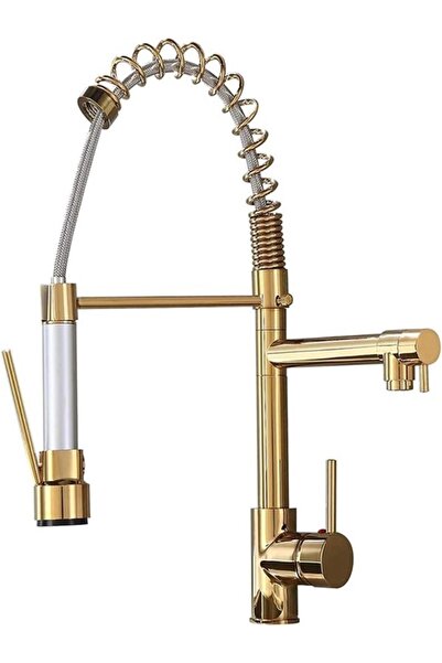 A.E Honoen Luxury Single Hole Pull Out Spring Sprayer, Rust-Proof, Scratch-Resistant, Easy to Clean And