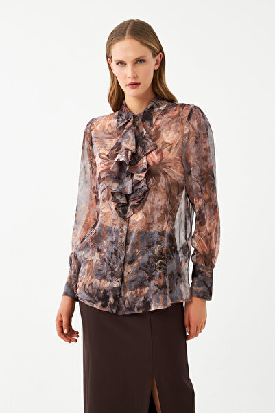 NAGRADA Fırfır Yaka Bluz