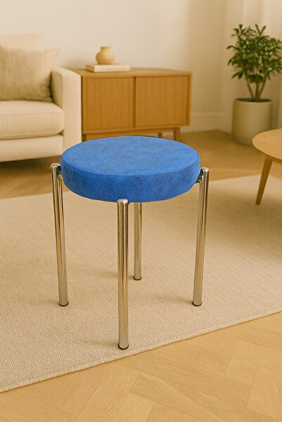 BERAWOND BERA METAL SİLİNEBİLİR KUMAŞ TABURE (4 ADET-MONTAJLI GÖNDERİM)