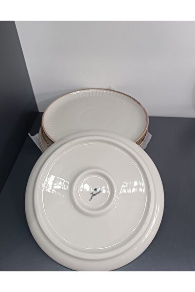 MORMAVİ PORSELEN EFES 6 ADET 17 CM TATLI PASTA TABAK