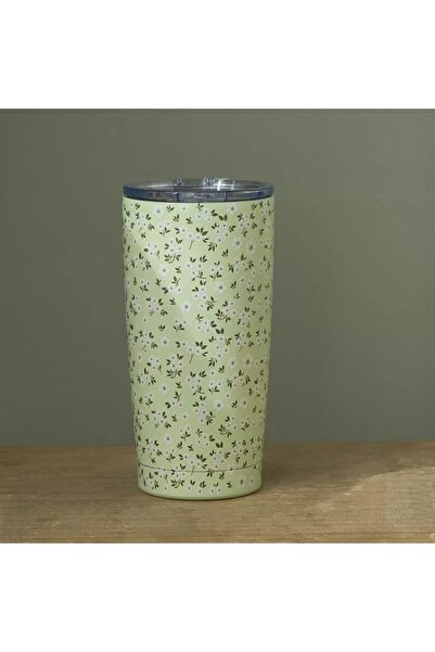 Generic زجاجة ديلان بطبعة زهور - 600 مل
