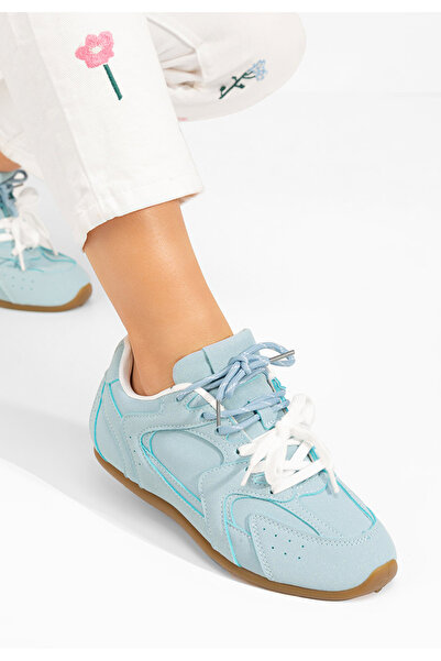 B T Shoes Modré dámské tenisky Charlie