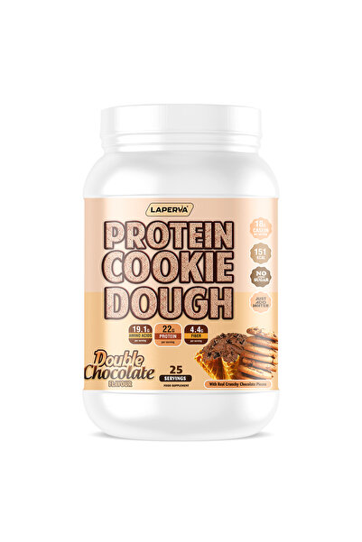 Laperva Cookie Dough, Double Chocolate, 2.2 LB, High-Quality Protein Source