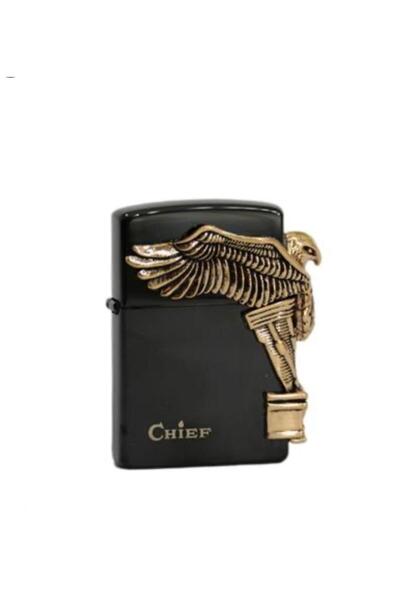 M Mazzanti Kartal Kabartmalı Benzinli Çakmak