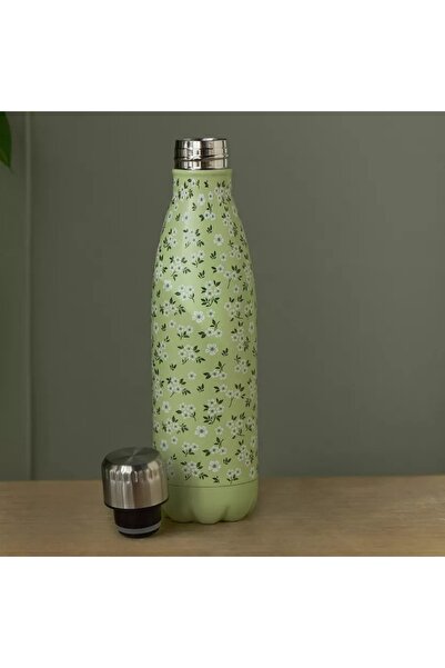 Generic Dylan Floral Print Double Wall Bottle - 500 ml