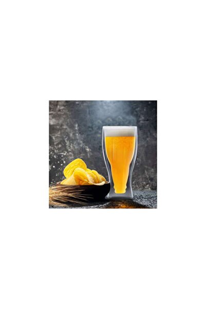 Mercaton Double-walled glass 350 ml for beer, frappe and soft drinks