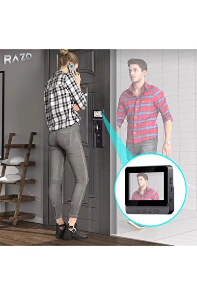 Razo Sonerie video inteligenta Razo, Wireless, Night Vision,HD,Comunicare bid...