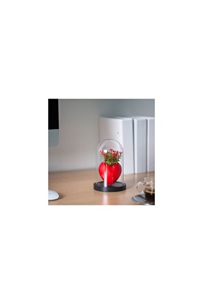 Mercaton Decor plante artificiale inima visiniu 11 x 18 cm