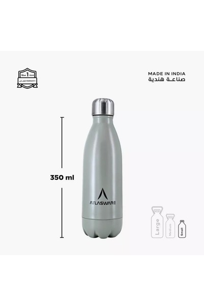 Generic Atlasware Stainless Steel Water Bottle - 350 ml