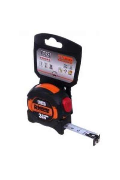 richmann Magnetic Measuring Tape with Auto Stop 3m x 16mm, Double Printed, Exclusive