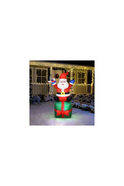 Mercaton Mos Craciun gonflabil 180 cm IP44 6 LED-uri albe 100 240 V