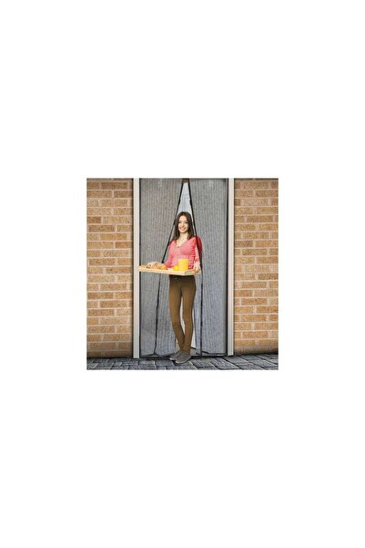 DELIGHT Plasă de țânțari cu închidere magnetică, 100 x 210 cm, model floral