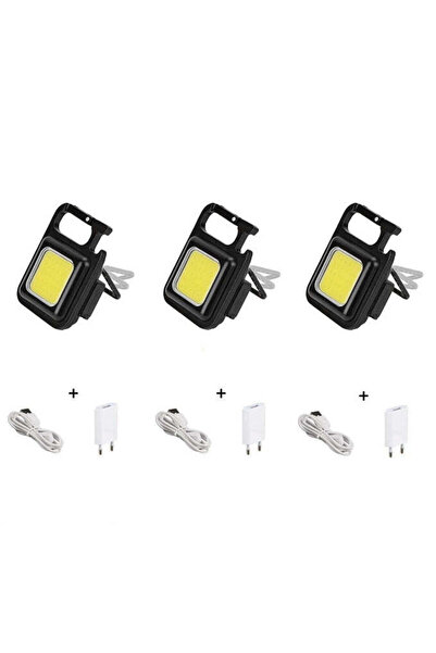 VTM Mini Proiector LED Portabil Tip Breloc, Rezistent la Apa, 4 Moduri de Lumina, Negru