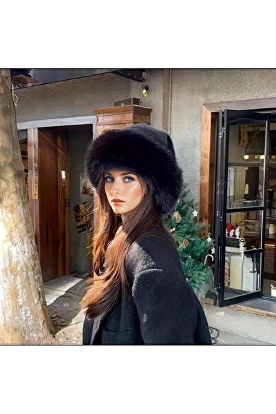 Wearflawless Тенденція, вірусний чорний російський калпак, російський калпак, калпак з хутром