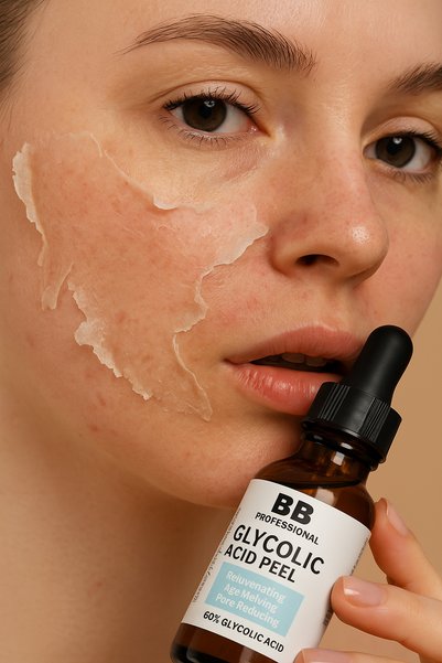 baebody 60% Glycolic Acid Peeling – , Skin Renewal, Pore Tightening, Professional Serum