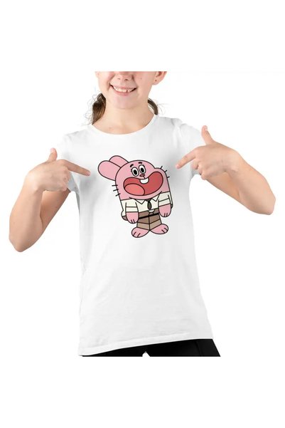 OEM Tricou Copii Fete Gumball Richard Tata