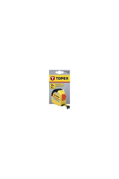 topex So the tape measure is 2 m x 16 mm,
