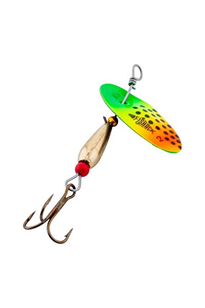 Fishack Döner Kaşık - GlideX - Gökkuşağı XD - 3,6g - No:2 - Alabalık/Turna/Levrek Olta Kaşığı