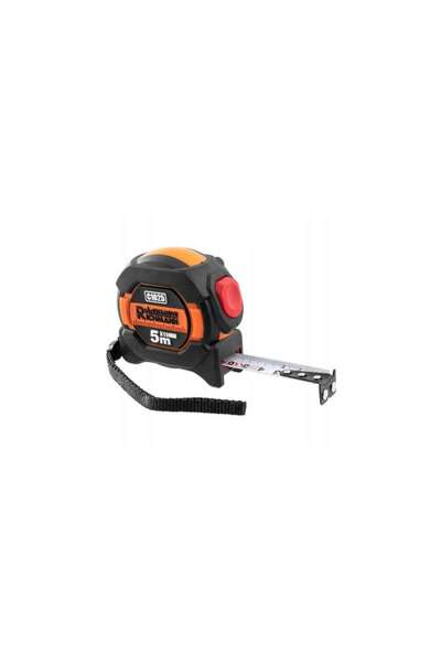 richmann Μετροταινία μαγνητικής ταινίας με Autostop 5 m x 19 mm, διπλής εγχάρ...