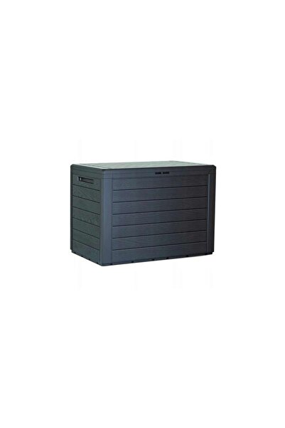 Prosperplast Garden storage box, anthracite, 78x44x55 cm, Woodenbox