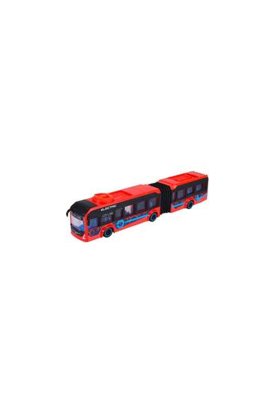 Mercaton Autobuz Dickie Toys Volvo City Bus 40 cm rosu