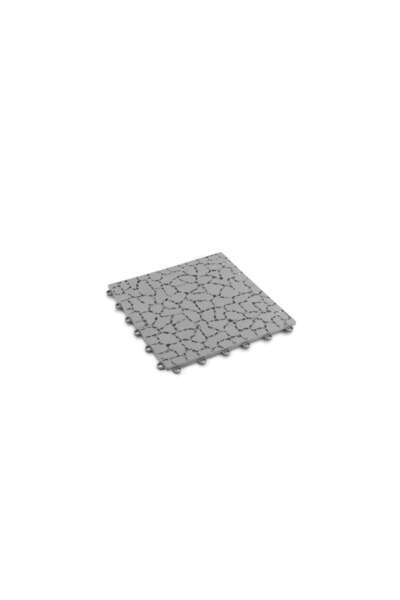 Garden of Eden Garden paving – stone pattern – plastic – 29 x 29 cm – grey – 4 pcs/pack