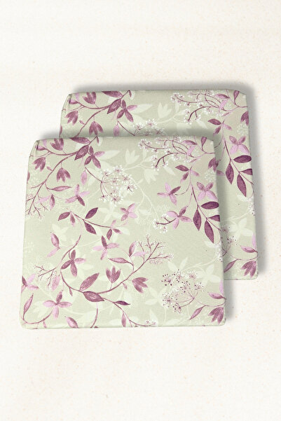 Elegancembroidery Çiçek Desenli Sandalye Minderi – Pamuk Keten Kumaş, Sünger ...