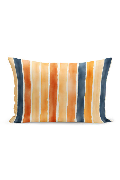 Bertille Home Φθινοπωρινή καρό σειρά με εμπριμέ κάλυμμα μαξιλαριού διπλής όψη...