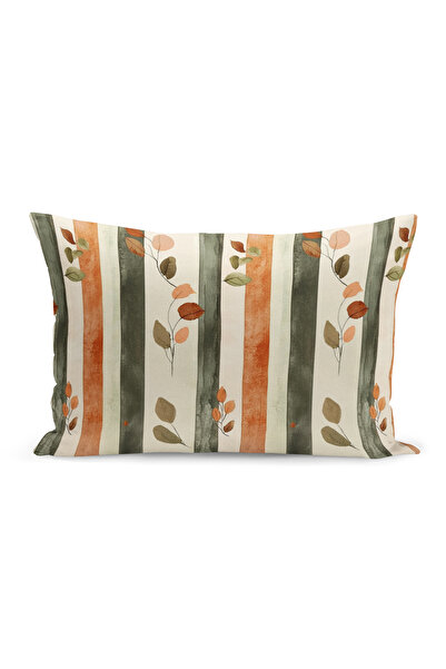 Bertille Home Φθινοπωρινή καρό σειρά με εμπριμέ κάλυμμα μαξιλαριού διπλής όψη...