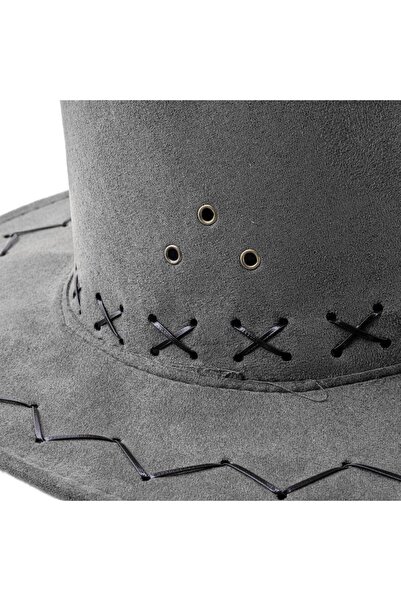 SAVEX Cowboy Hat - Fedora - Gray - Hg-200