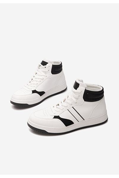 B T Shoes Bílé pánské tenisky Gavril