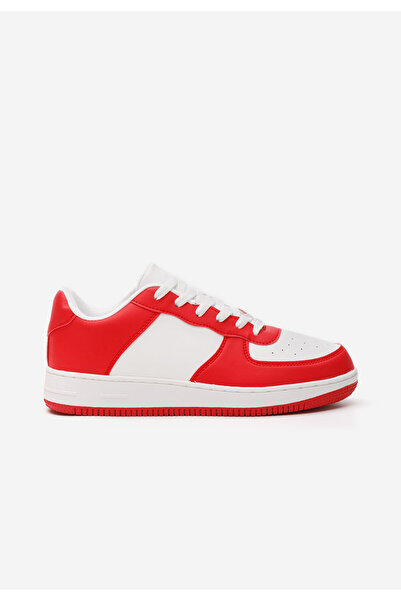 B T Shoes Johnny red men's sneakers