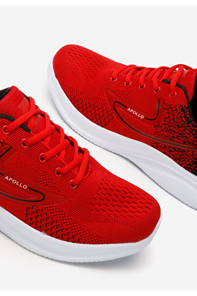 B T Shoes Issac men's red sports shoes