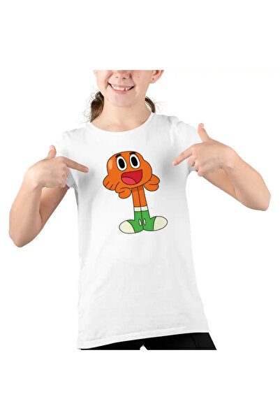 OEM Tricou Copii Fete Gumball Darwin Gumbal