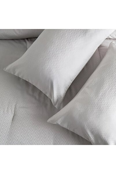 Generic Aspen Cotton Bamboo Sateen Jacquard 300 Thread Count 3-Piece Super King Comforter Set - 250x260 cm