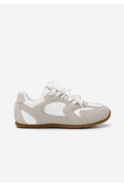 B T Shoes Bílé dámské tenisky Charlie