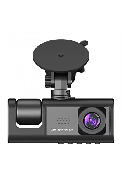 gaman S1 3 Kameralı Wifi Araç içi Kamera Yol + İç + Arka Kamera 1080P Full HD