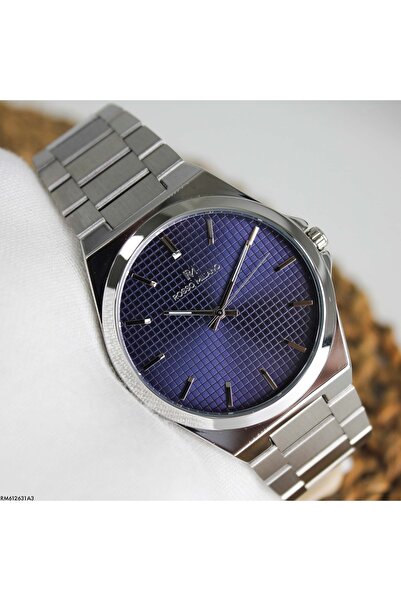 Store Tissot Prx Model Silver Inside Navy Blue Steel Men's Watch with Box and Warranty