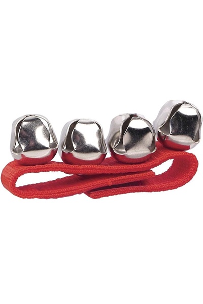 MegArya Toysmith Jazzy Jingles Holiday Jingle Bell Wrist Band (Color)