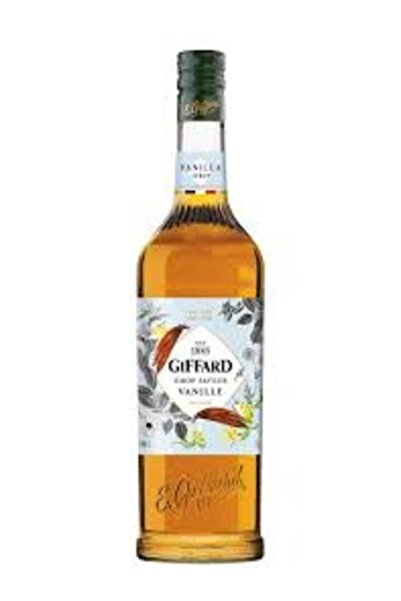 Giffard شراب الفانيليا - عبوة من 6 قطع سعة 1 لتر
