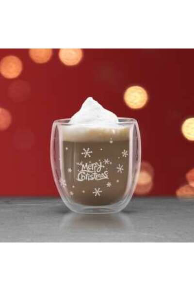 Mercaton Double-Walled Glass - 300 ml - Christmas Motifs
