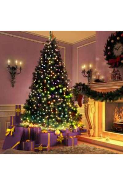 Mercaton String Lights 50 Multicolored LEDs Mains Powered 5 m 8 Modes