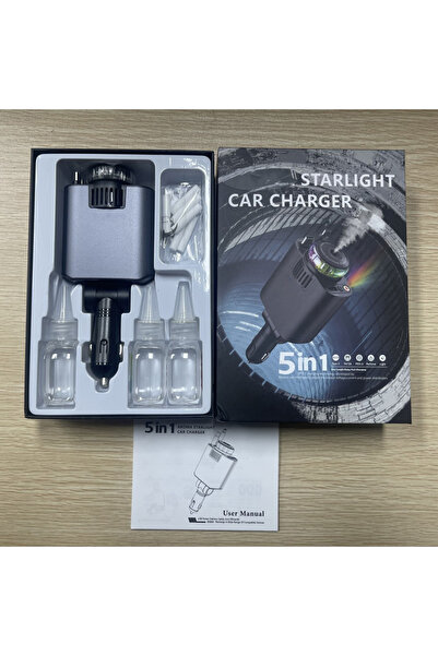 Generic 5-in-1 Aromatherapy Car Charger