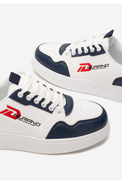 B T Shoes Bílé pánské tenisky Marius