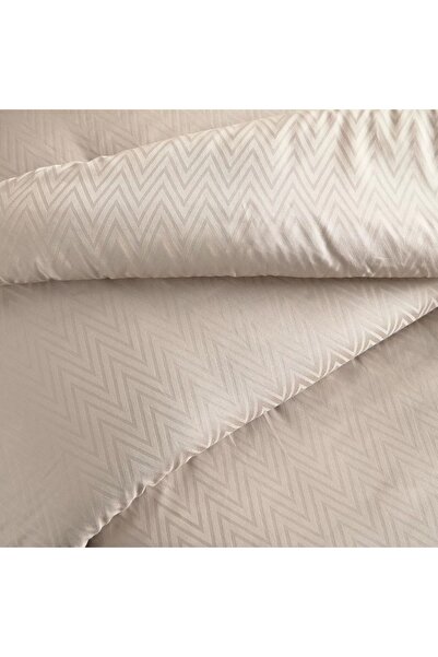 Generic Aspen Cotton Bamboo Sateen Jacquard 300 Thread Count 3-Piece Queen Comforter Set - 200x240 cm