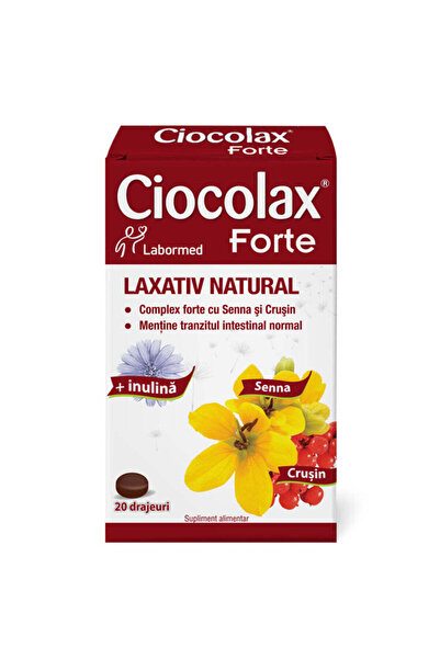Solacium Pharma Ciocolax Forte, 20 Drajeuri,
