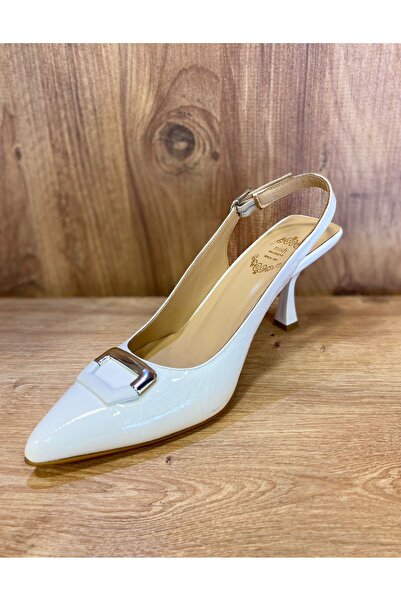NİSH EXCLUSİVE Genuine Leather Classic Heel Shoes