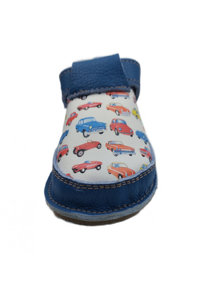 Cuddle Shoes Vivid Cars blue